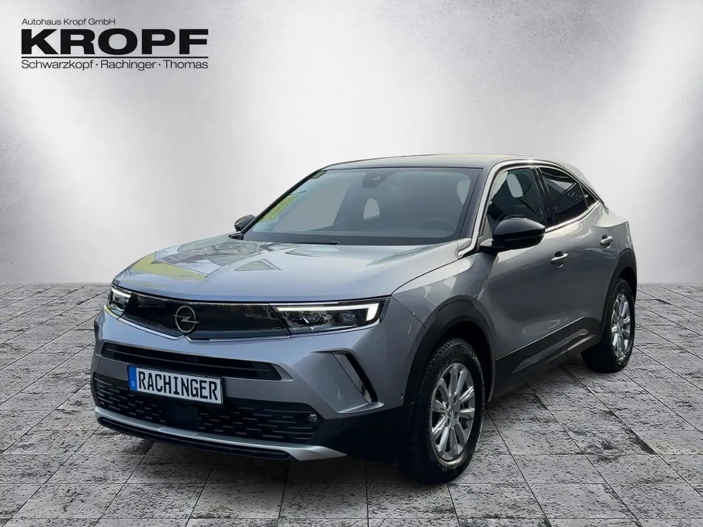 Opel Mokka-E Mokka e Elegance NAVI AHK FLA SpurH LM KAM Grau - 2