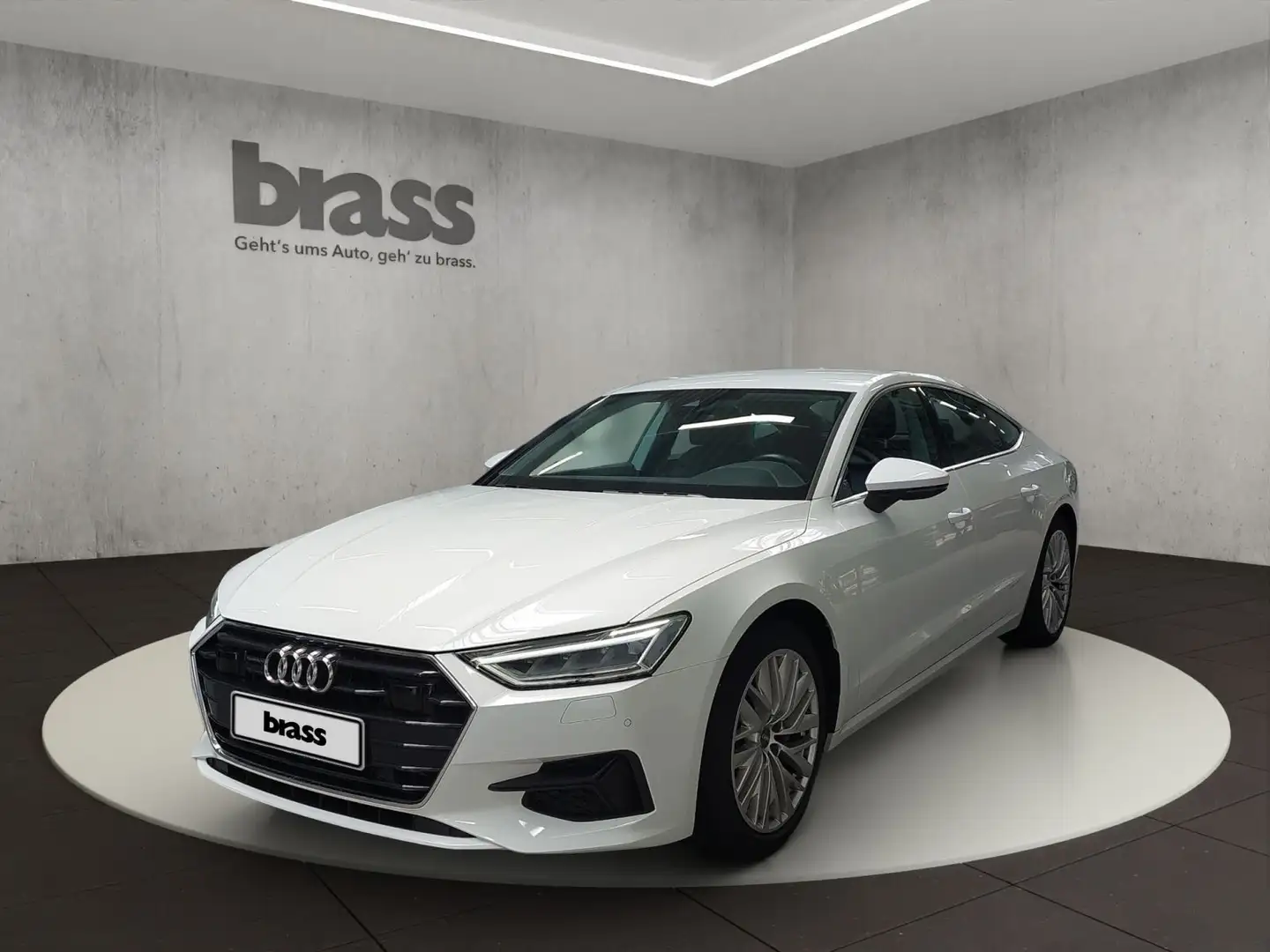 Audi A7 50 Sportback 2.0 TFSI e quattro (EURO 6d-TEMP Blanc - 1