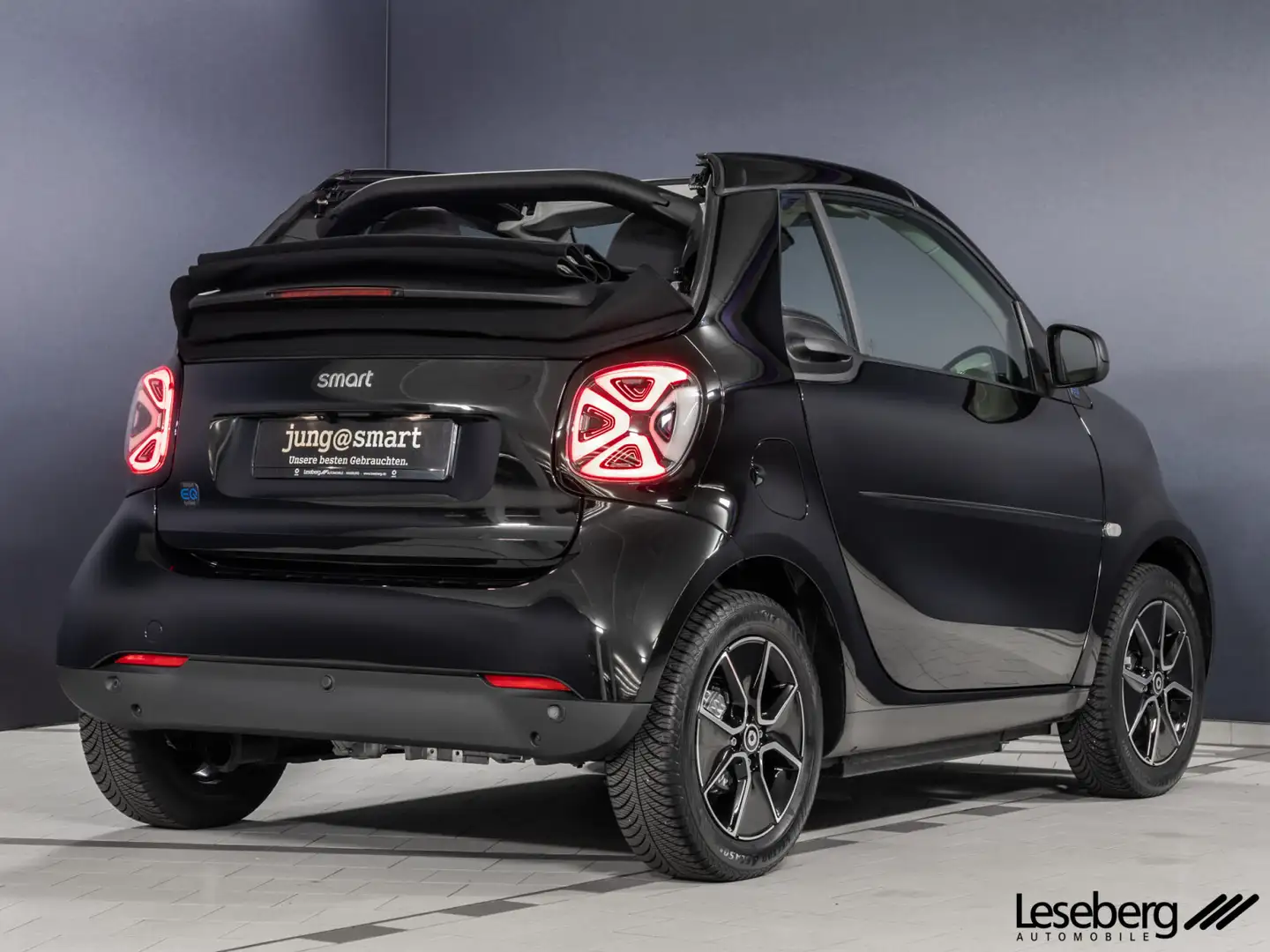 smart forTwo ForTwo Cabriolet EQ Passion LED/22 kW/DAB/Kamera Noir - 2