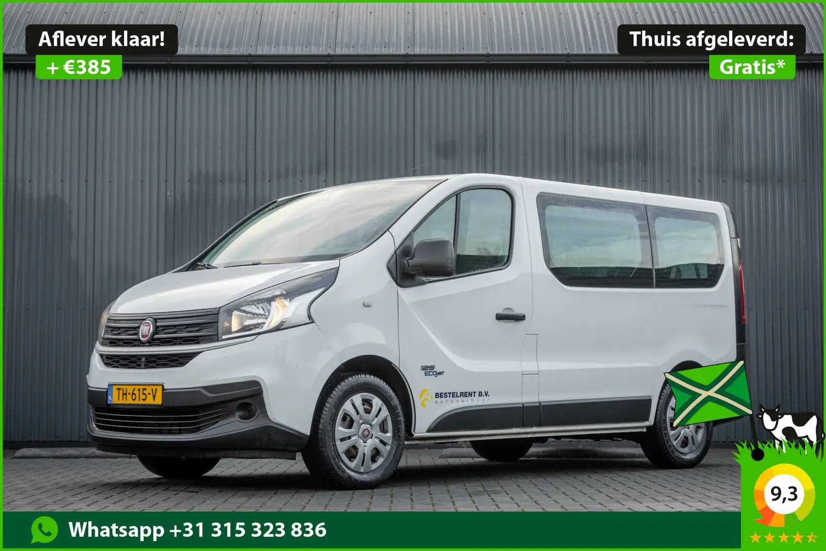 Fiat Talento **1.6 MJ EcoJet L1H1 | Euro 6 | 9-Pers | Incl. BTW Wit - 1