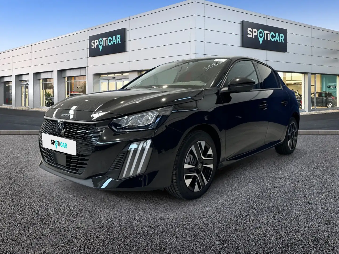 Peugeot 208 Allure Hybrid 100 e-DCS6 auto Nero - 1