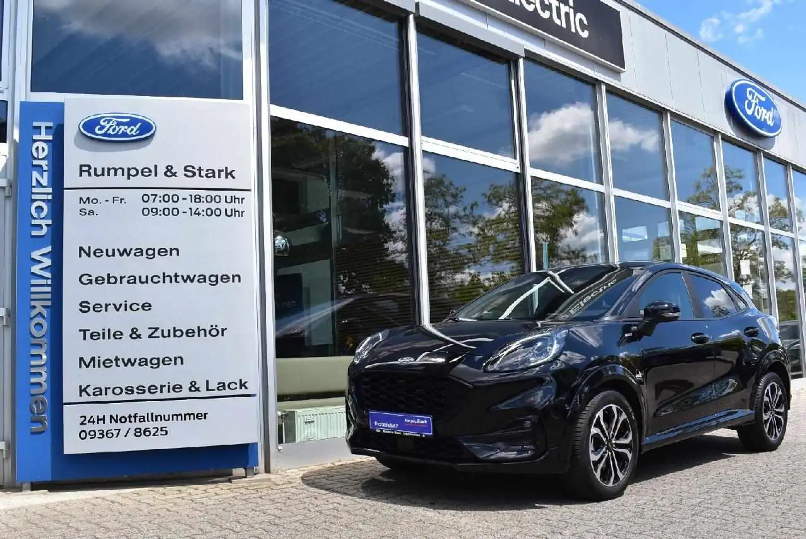 Ford Puma ST-Line Schwarz - 1