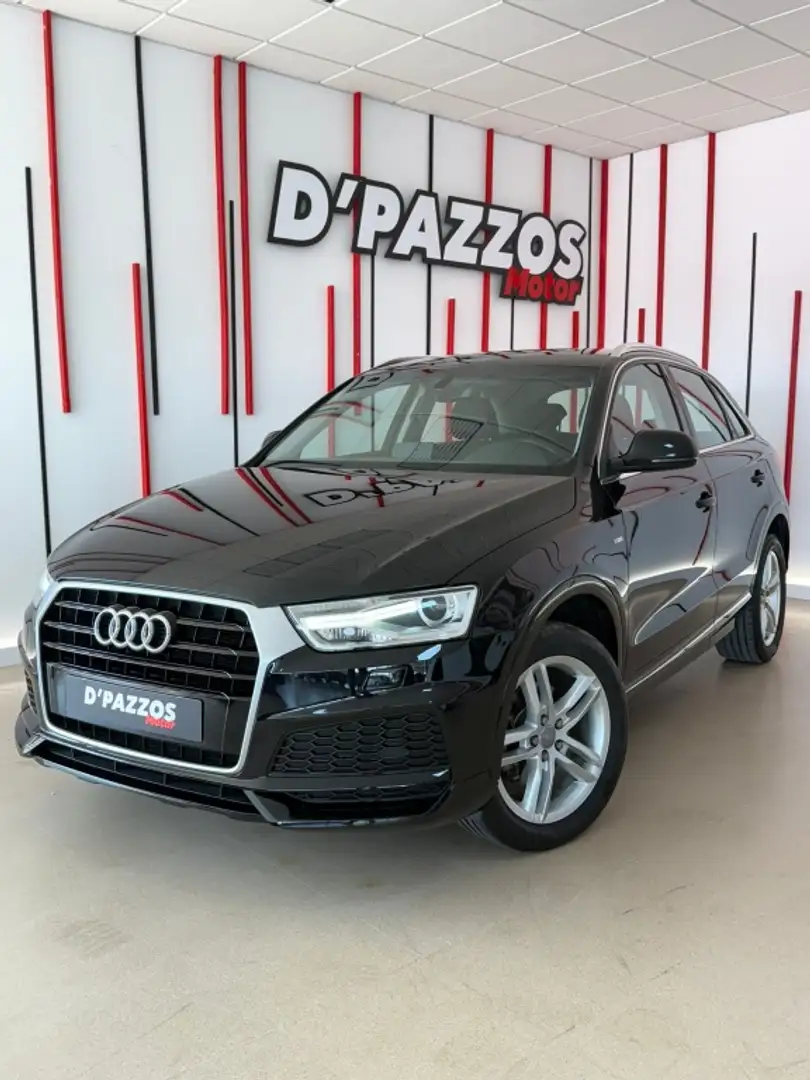 Audi Q3 2.0TDI Sport edition 110kW Black - 1