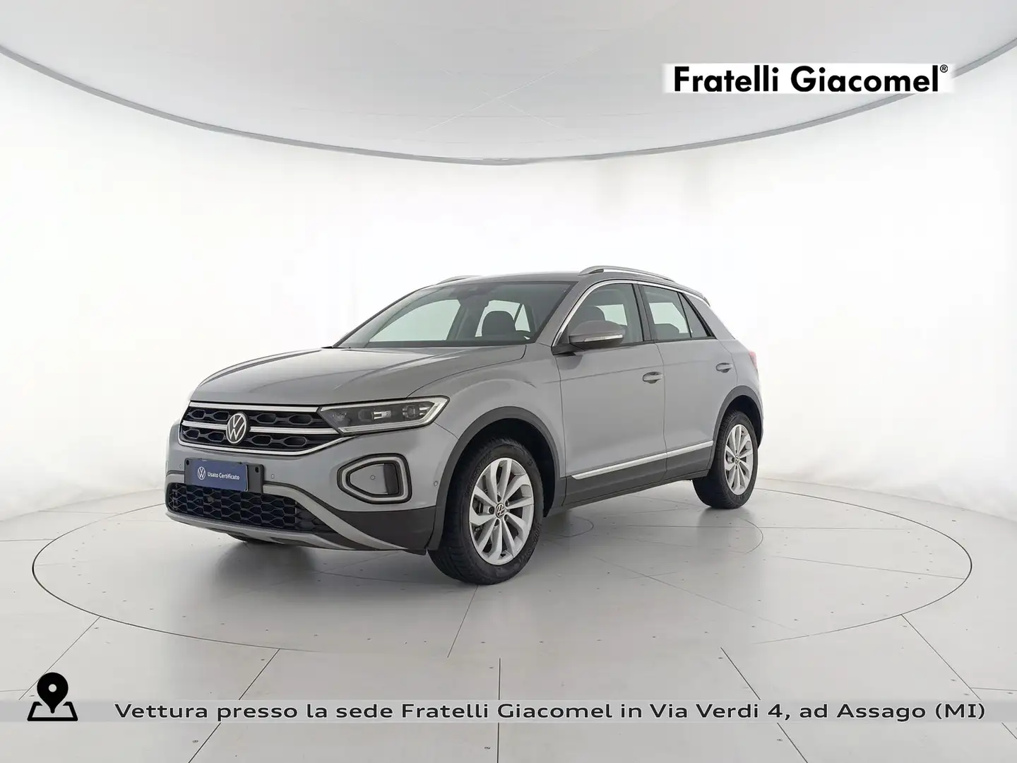 Volkswagen T-Roc 2.0 tdi style 150cv dsg Argento - 1