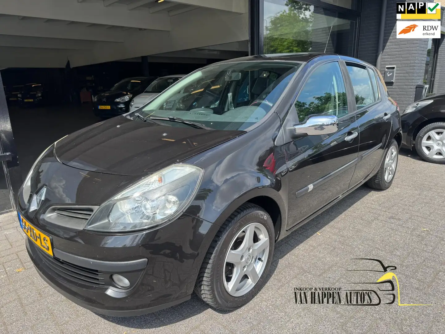 Renault Clio 1.6-16V Exception Zwart - 1