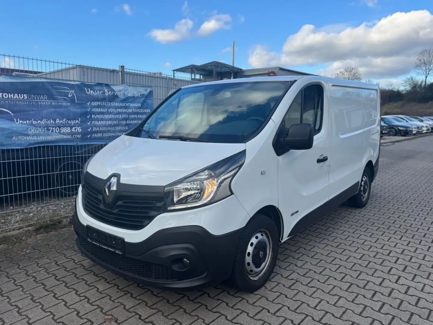 Renault Trafic Kasten L1H1 2,7t Kom 1.6dCi |KAMERA|KLIMA Weiß - 1