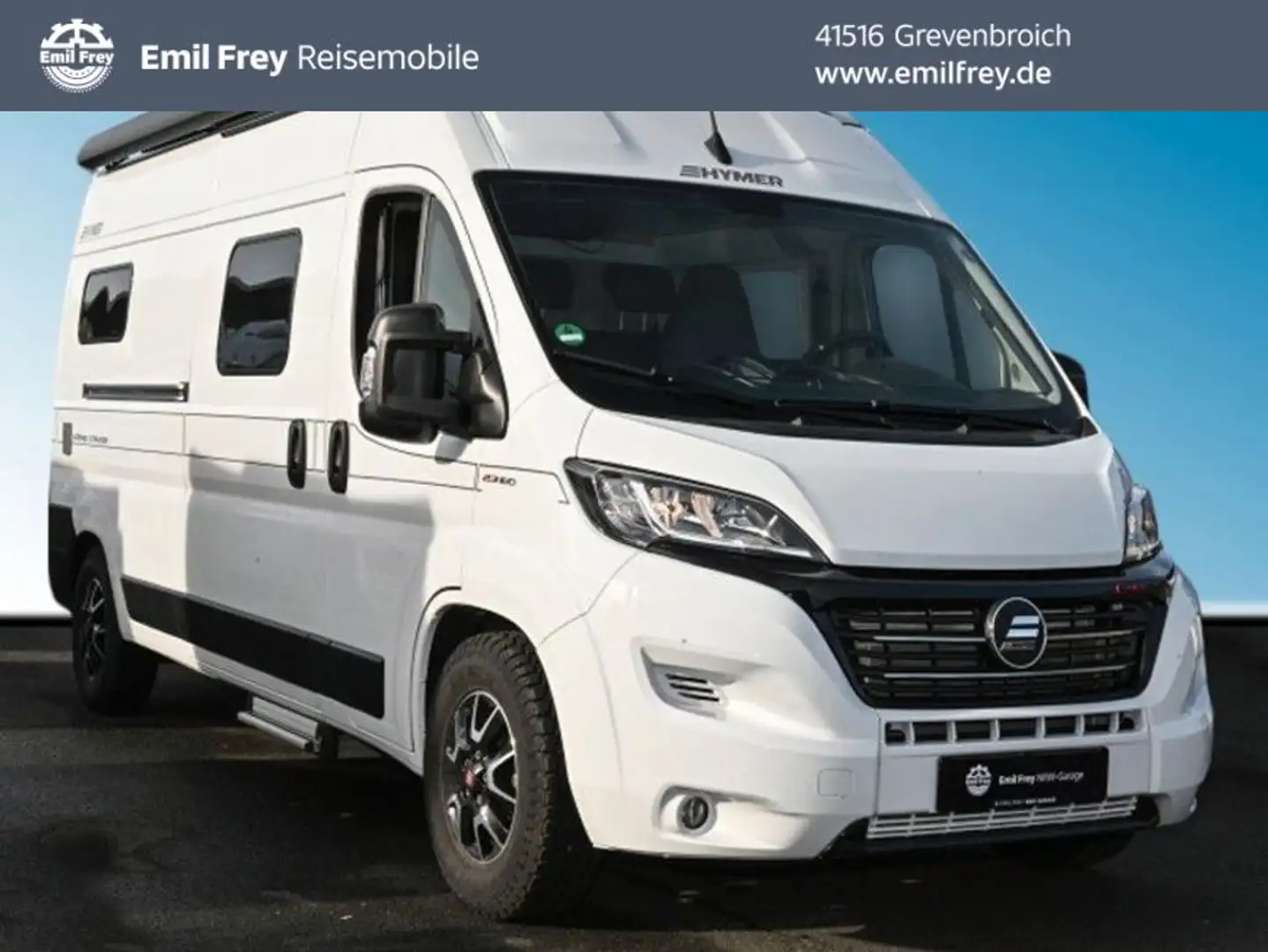 Hymercar Grand Canyon**Aufstelldach*Solar**AHK Weiß - 1