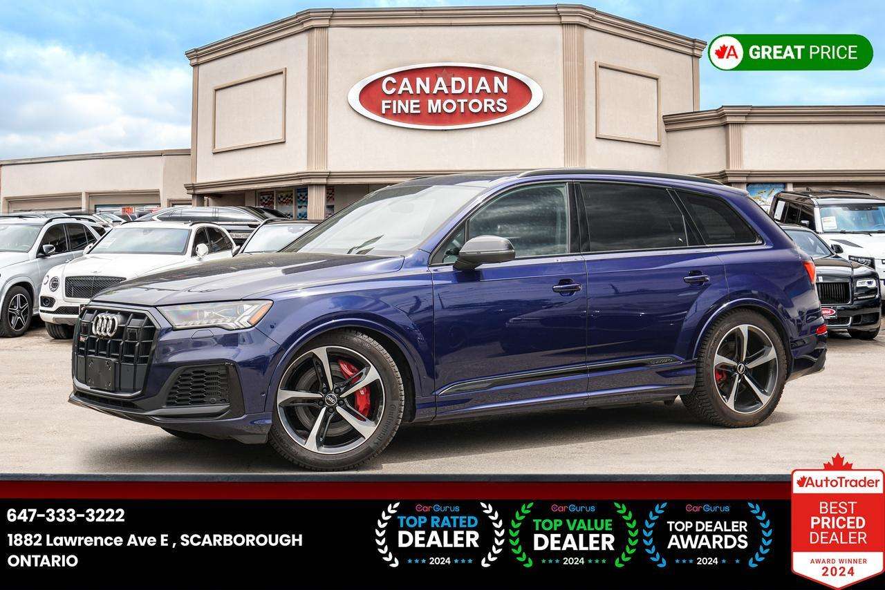 2021 Audi SQ7 PROGRESSIV QUATTRO |7PASS|NO ACCIDENT|1OWNER|500HP