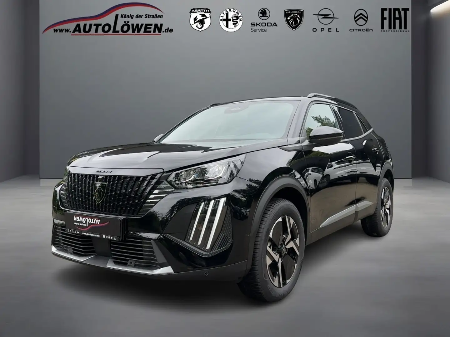 Peugeot 2008 1.2 Hybrid 145 Allure (EURO 6e) Schwarz - 1