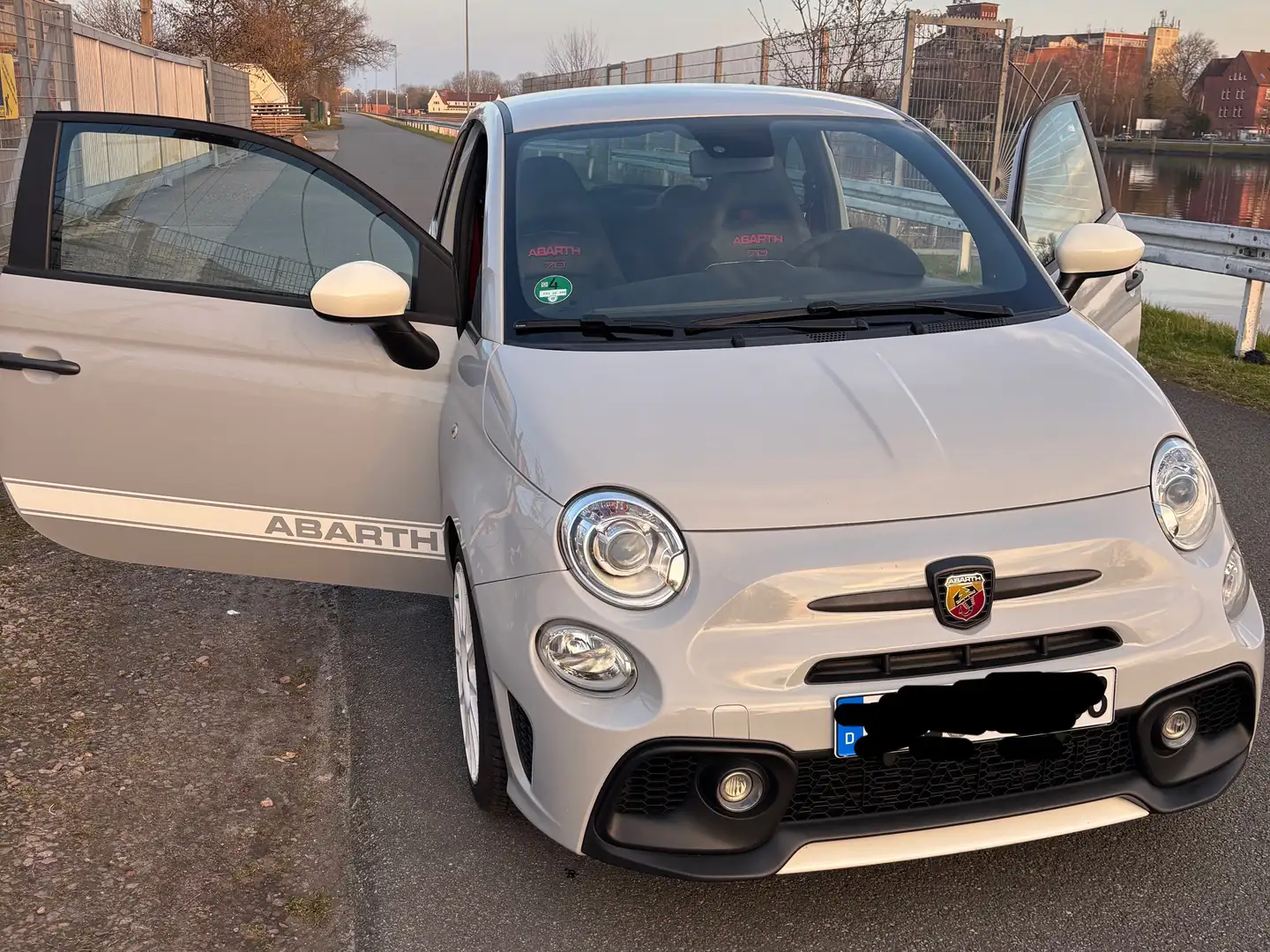 Abarth 595 500 595 Abarth Esseesse Grau - 1