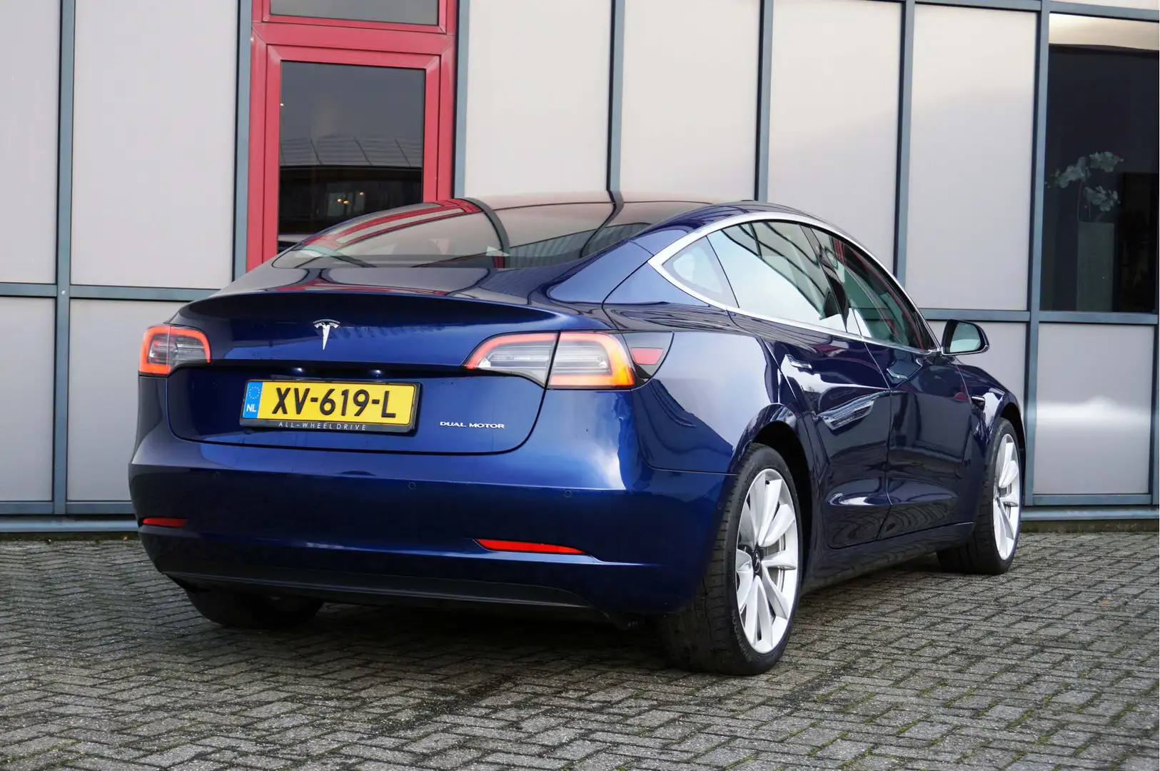 Tesla Model 3 Long Range AWD 75kWh FSD Pack Bleu - 2