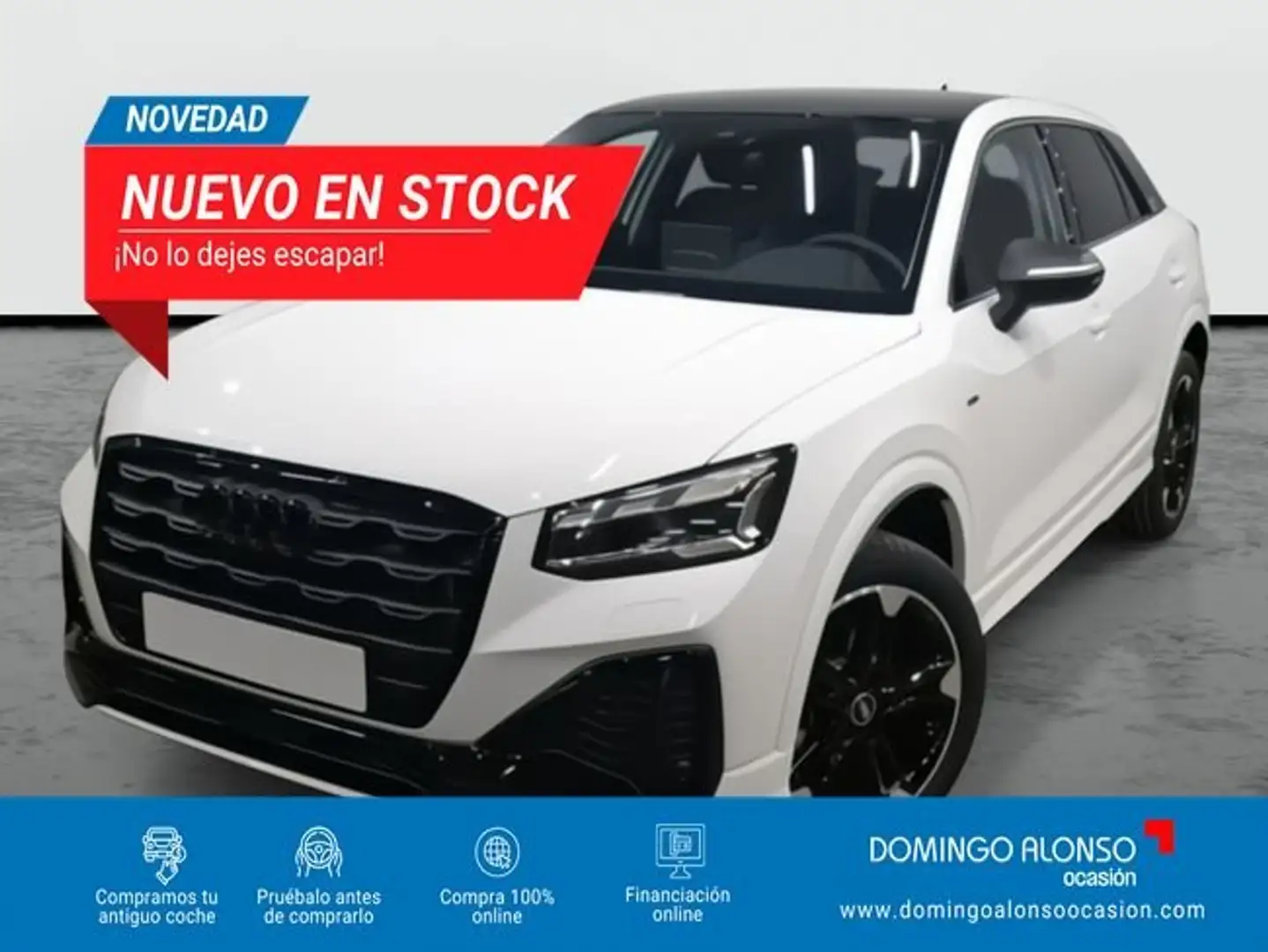 Audi Q2 S line Black&White TFSI 85 kW (116 CV) - Limited E Blanco - 1