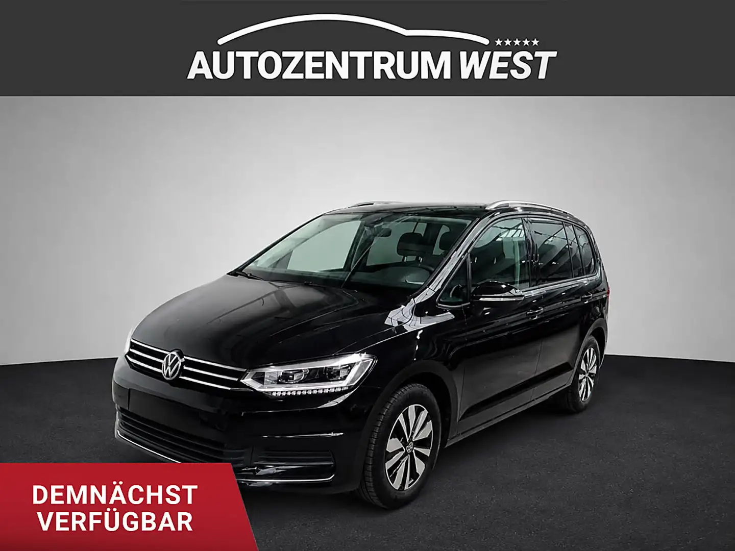Volkswagen Touran 2.0TDI 7Sitze...Matrix/Navi/AHK/ACC Schwarz - 1