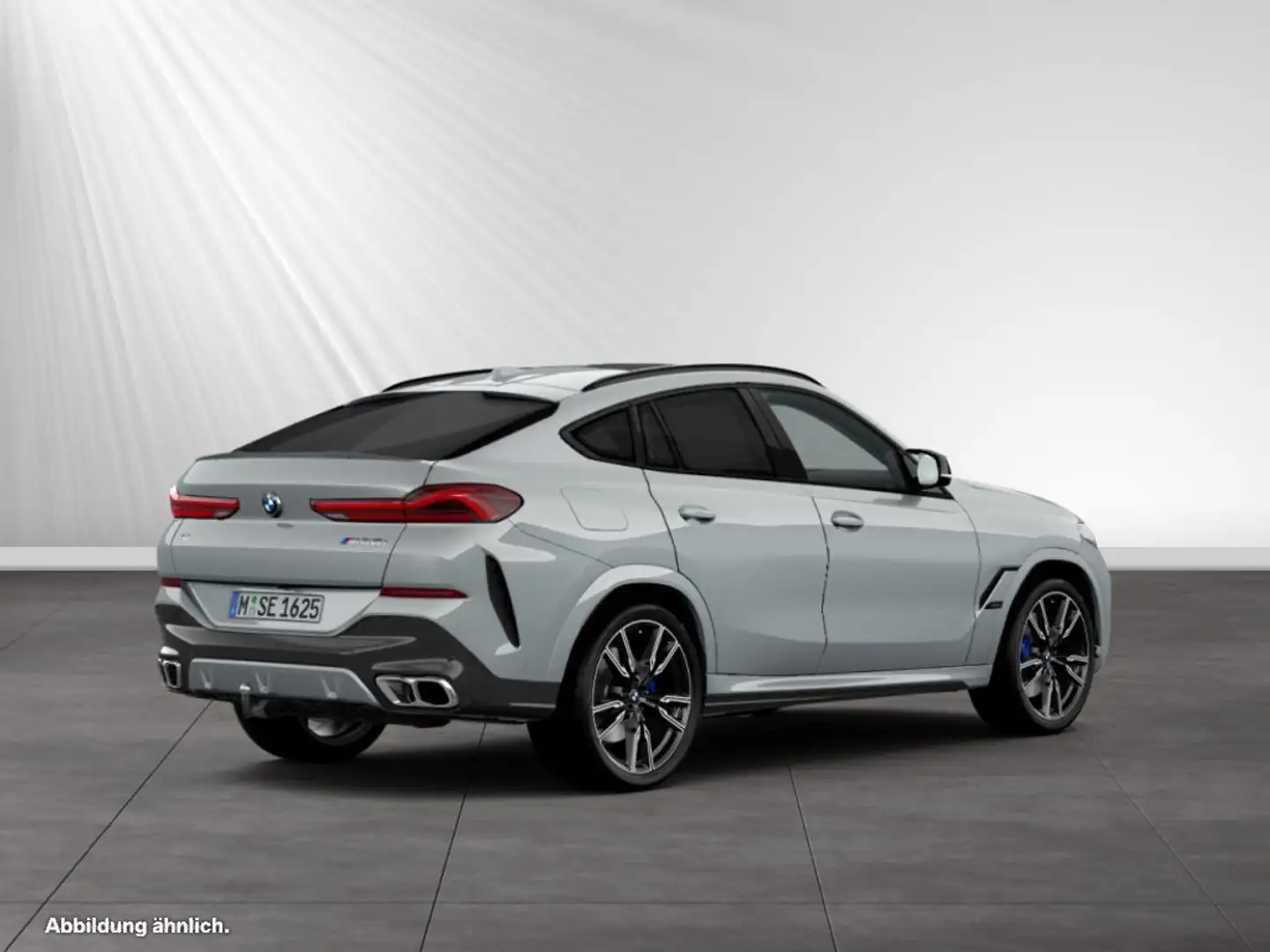 BMW X6 M60i xDrive Pano|AHK|B&W|Standhzg.|Autobahnass. Grau - 2