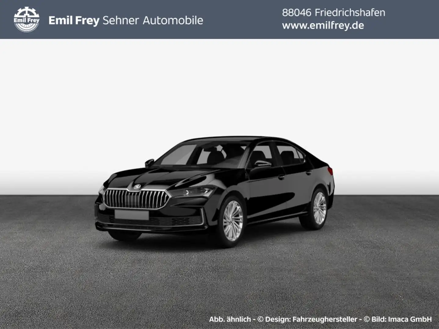 Skoda Superb 2.0 TDI DSG 4x4 Sportline 142 kW, 5-türig ( Schwarz - 1