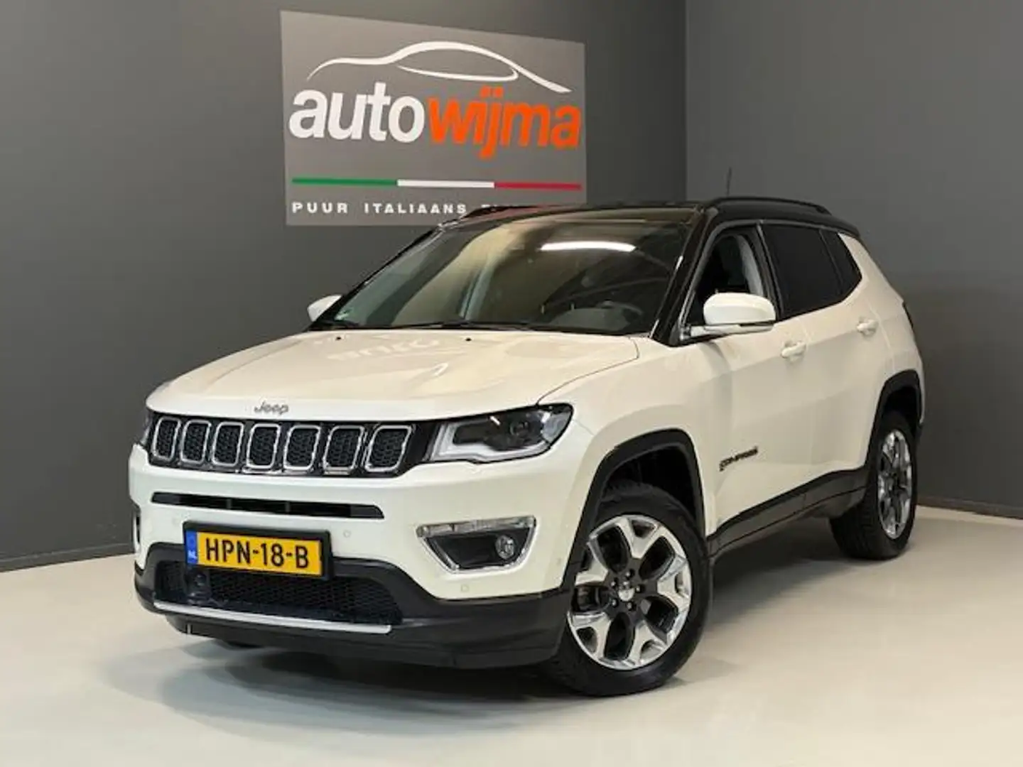 Jeep Compass 1.4 MultiAir 170pk Limited 4x4 Automaat Apple carp Blanc - 1