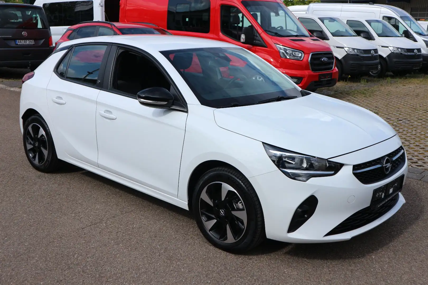 Opel Corsa -e F Edition 11kW-Lader Alu Kamera Weiß - 2