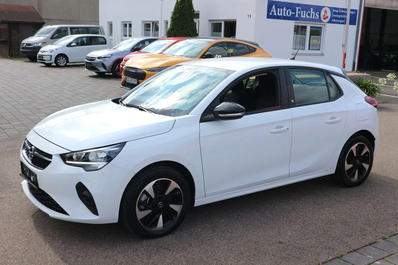 Opel Corsa -e F Edition 11kW-Lader Alu Kamera Weiß - 1
