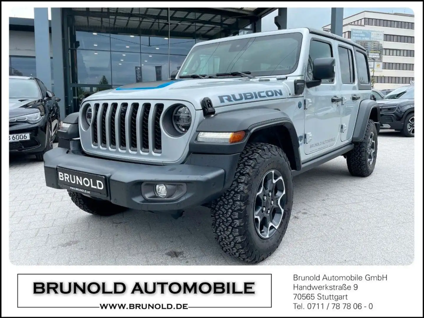 Jeep Wrangler WRANGLER ICE MY24 Rubicon 2.0l T-GDI (272PS) Grau - 1