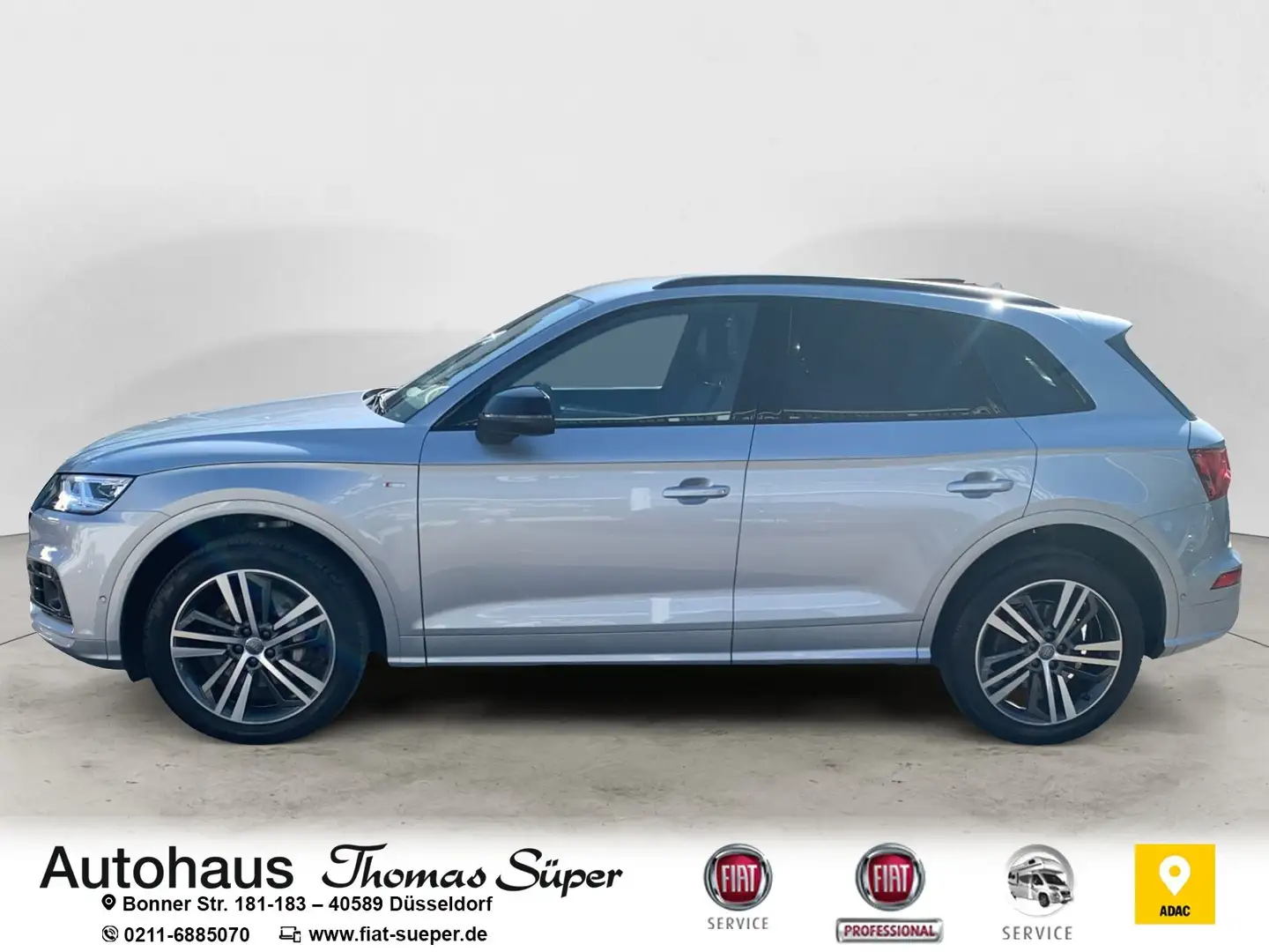 Audi Q5 45 TDI quattro sport S-Line Kameras AHK Soundsys. Zilver - 2