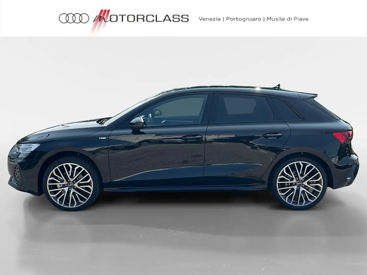 Audi A3 sportback 1.5 tfsi mhev 48v 150cv s line edition s Nero - 2