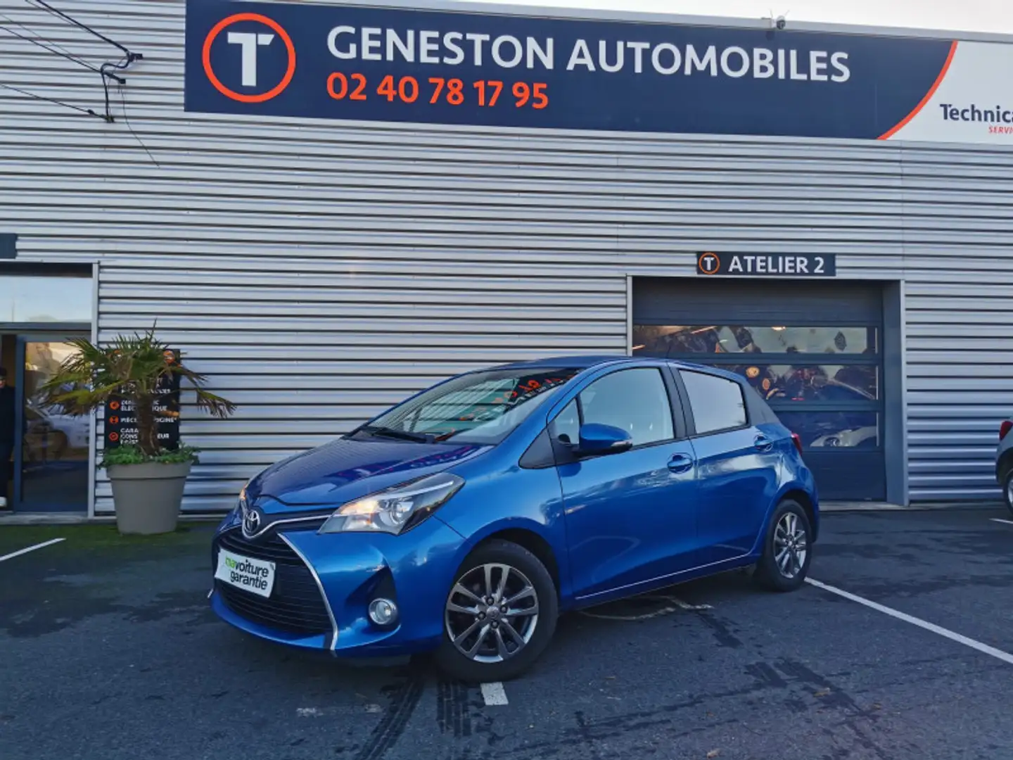 Toyota Yaris 69 VVT-I DYNAMIC 5P Bleu - 1