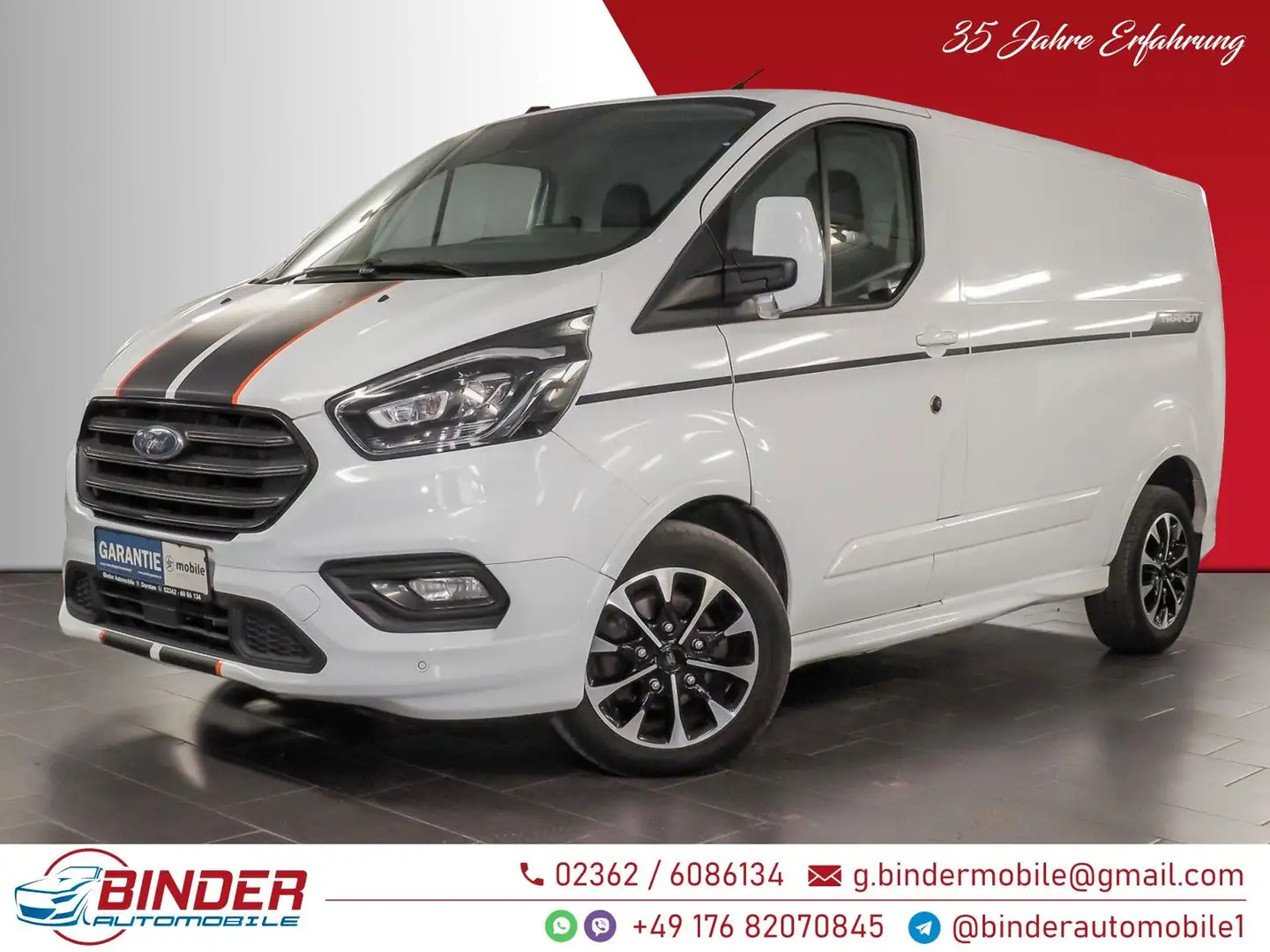 Ford Transit Custom Kasten 310 SPORT* Weiß - 1