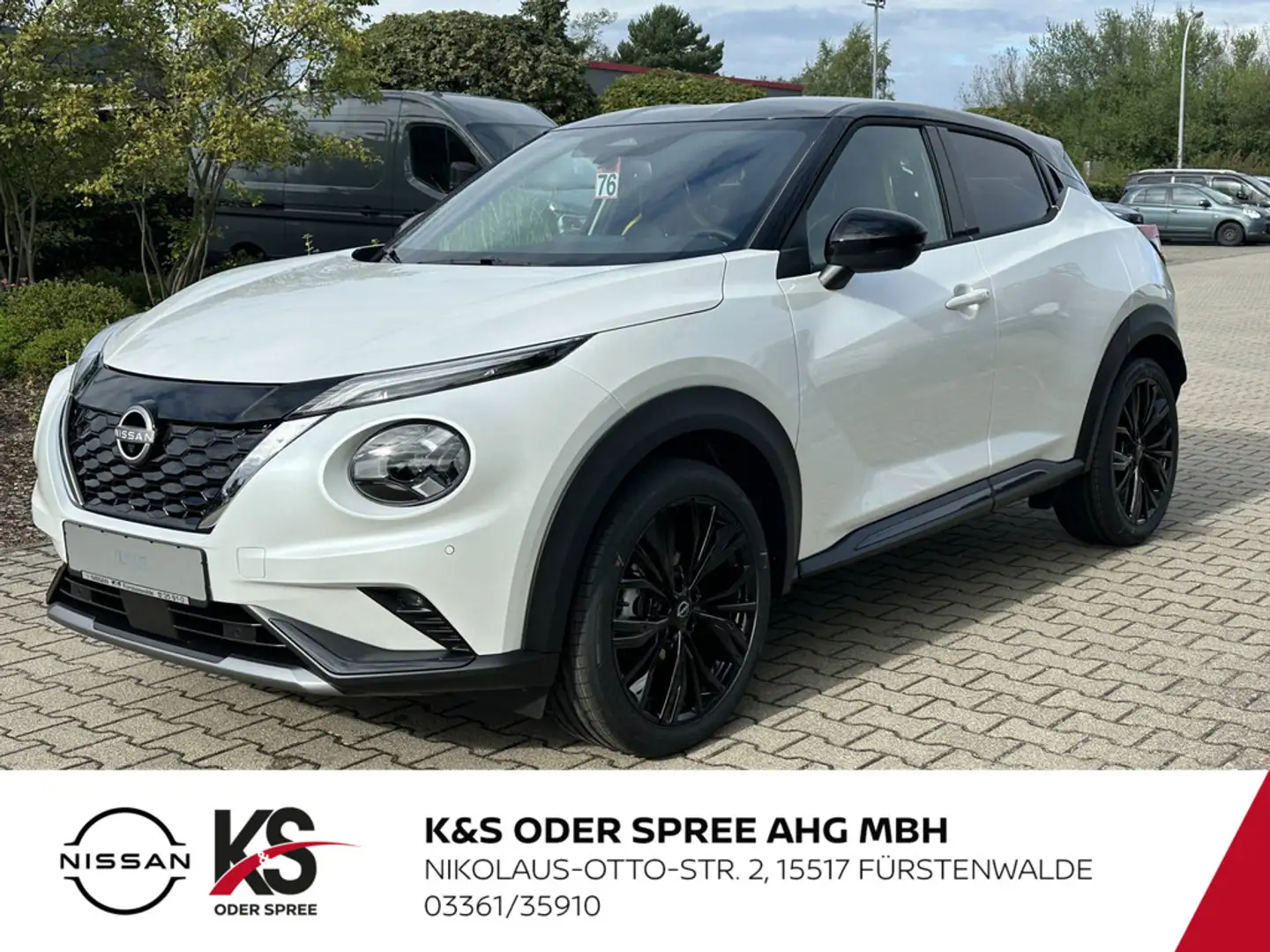 Nissan Juke 1.6 HYBRID 143 PS 4AMT N-Sport Tech ProPILOT Bose BFS Weiß - 1
