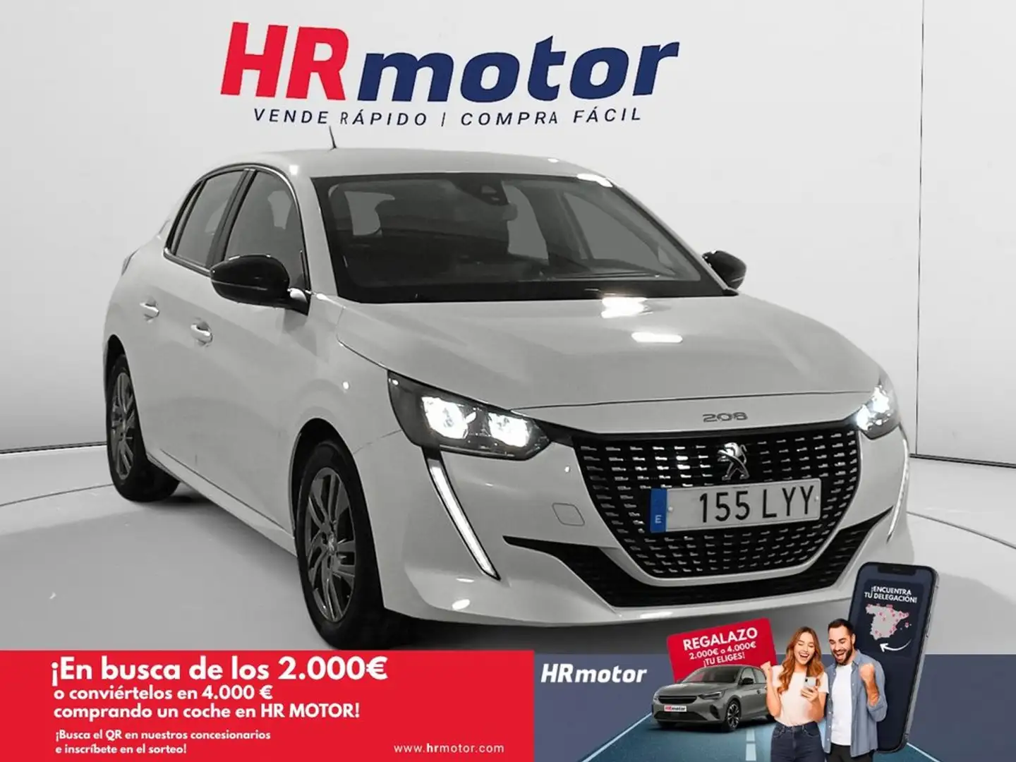 Peugeot 208 Active Pack Blanc - 1