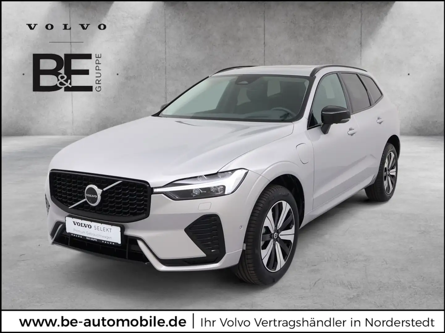 Volvo XC60 T6 AWD Plus Dark Recharge Plug-In Hybrid *Head-Up* Silber - 1