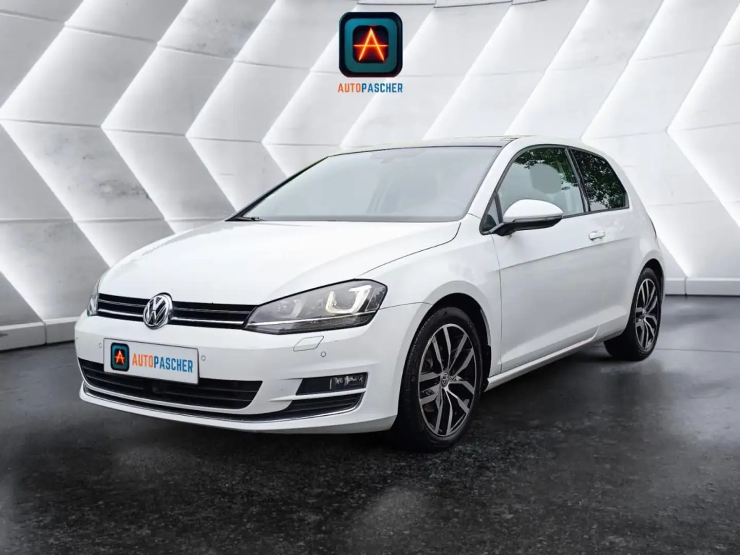 Volkswagen Golf Golf 2.0 TDI BlueMotion - 150  Carat Pack Sport Pa Blanc - 1