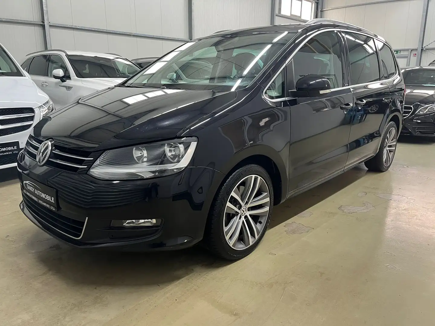 Volkswagen Sharan United 4Motion 7.Sitzer AHK Kamera E-Tür Noir - 1