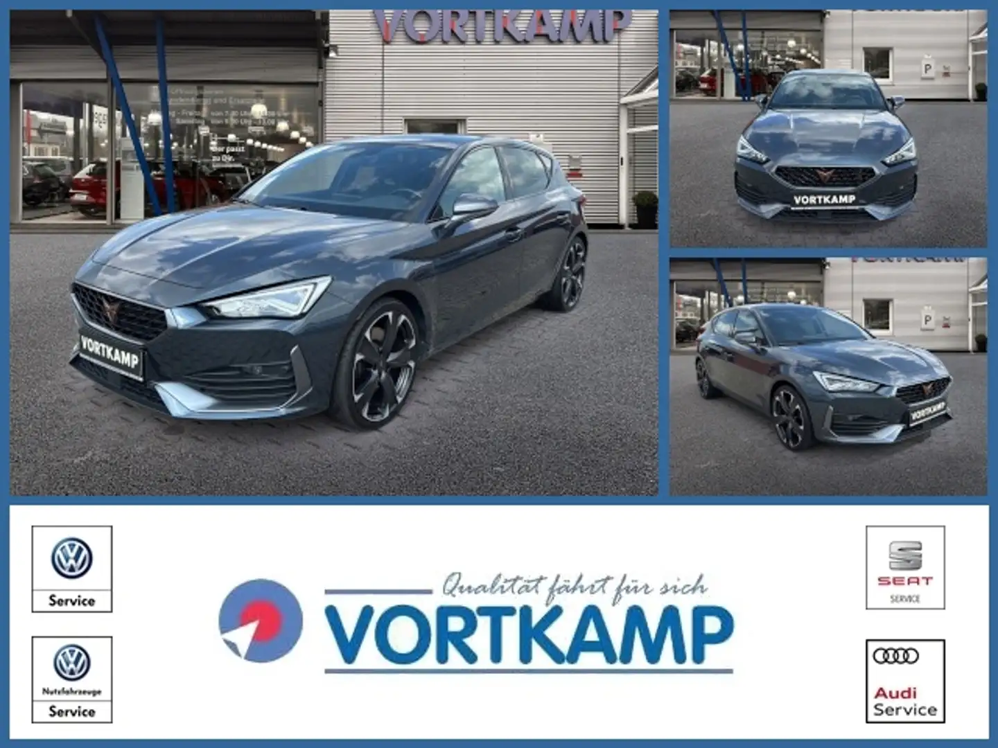 CUPRA Leon VZ e-Hybrid Pano/Kamera/FullLink Grau - 1