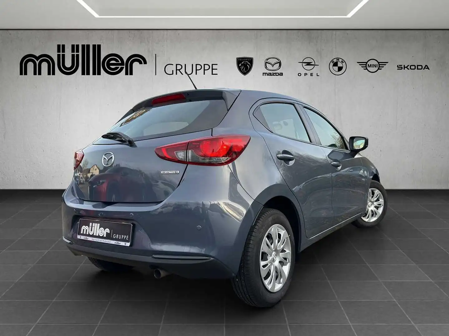 Mazda 2 G 90 PS ADVANTAGE Grau - 2