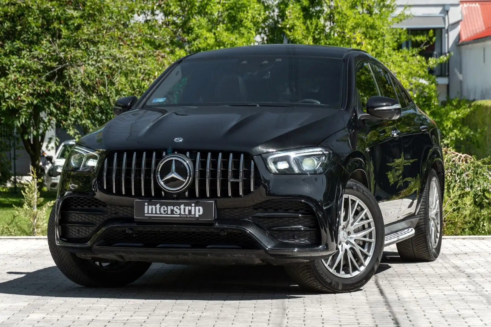 Mercedes-Benz GLE 53 AMG 4MATIC+.PANO.BURM.HUD.360°.AHK.22" Nero - 1