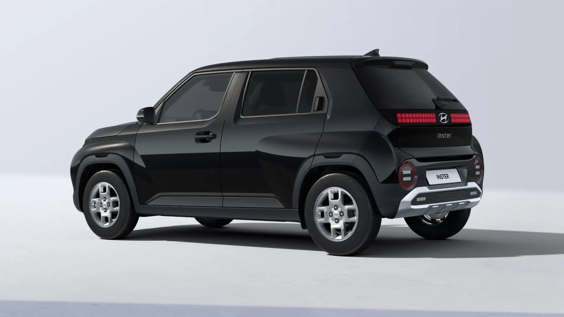 Hyundai Inster Pulse 49 kWh | vanaf € 293,- Private Lease !! Zwart - 2