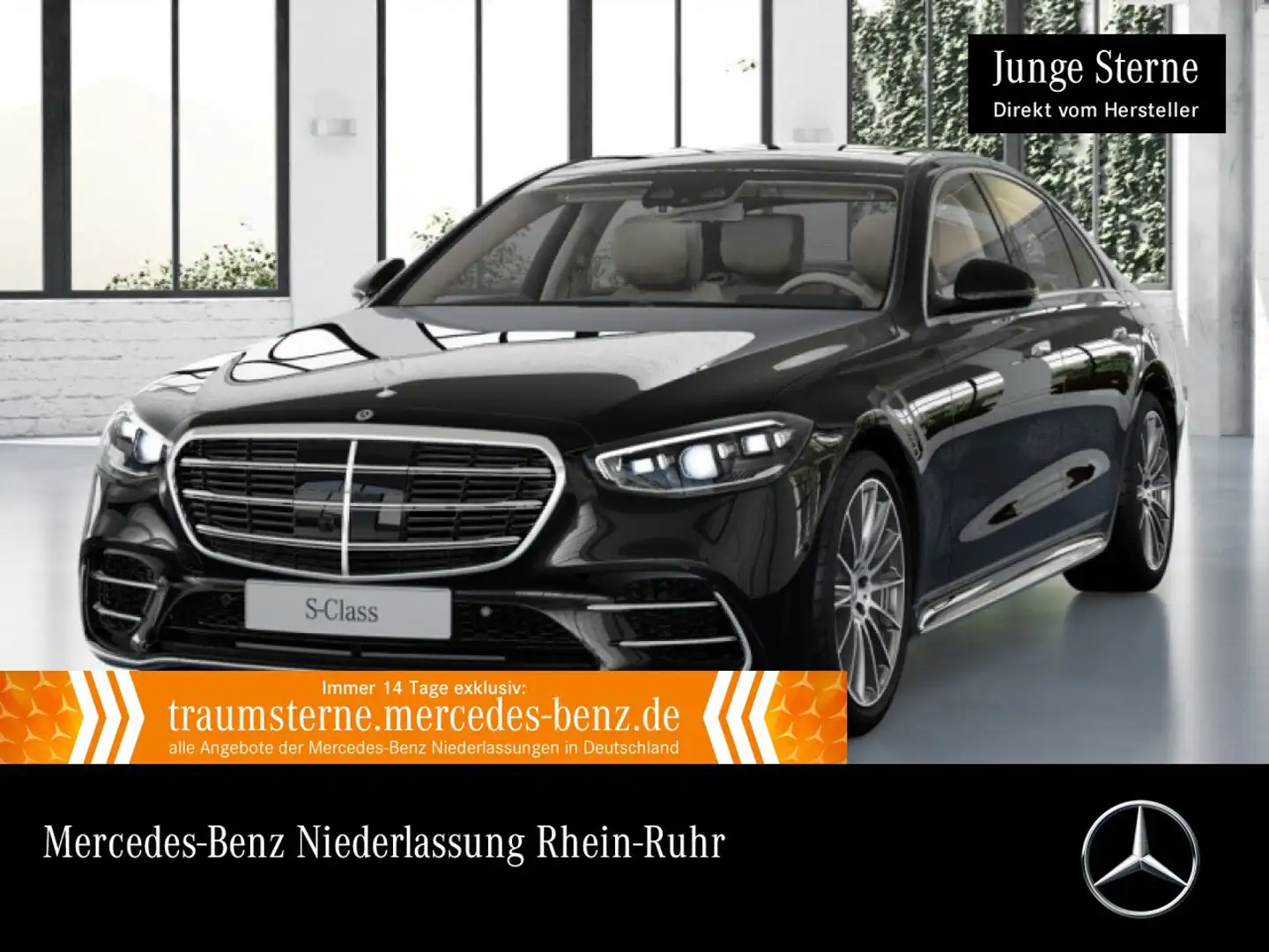 Mercedes-Benz S 600 S 580 e AMG+PANO+360+MULTIBEAM+BURMESTER3D+FAHRASS Zwart - 1