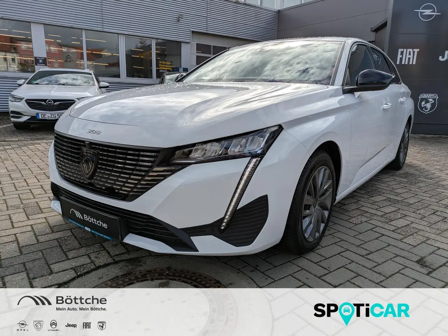 Peugeot 308 SW Allure 1.5 Blue-HDI FAP Metallic Blanc - 1