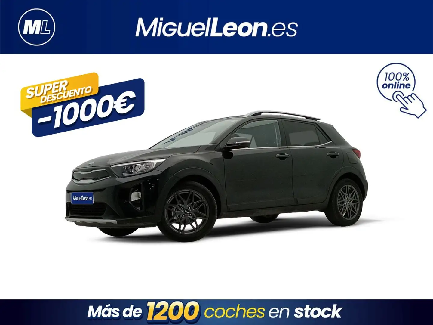 Kia Stonic 1.0 T-GDi 74kW (100CV) Black Edition Noir - 1