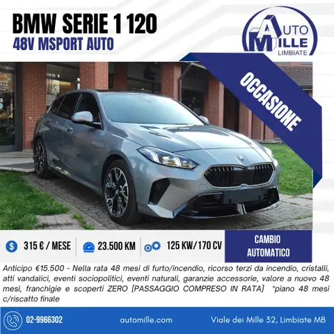 BMW 120 120 48V MSport auto *NON VINCOLATO A FINANZIAMENTO*