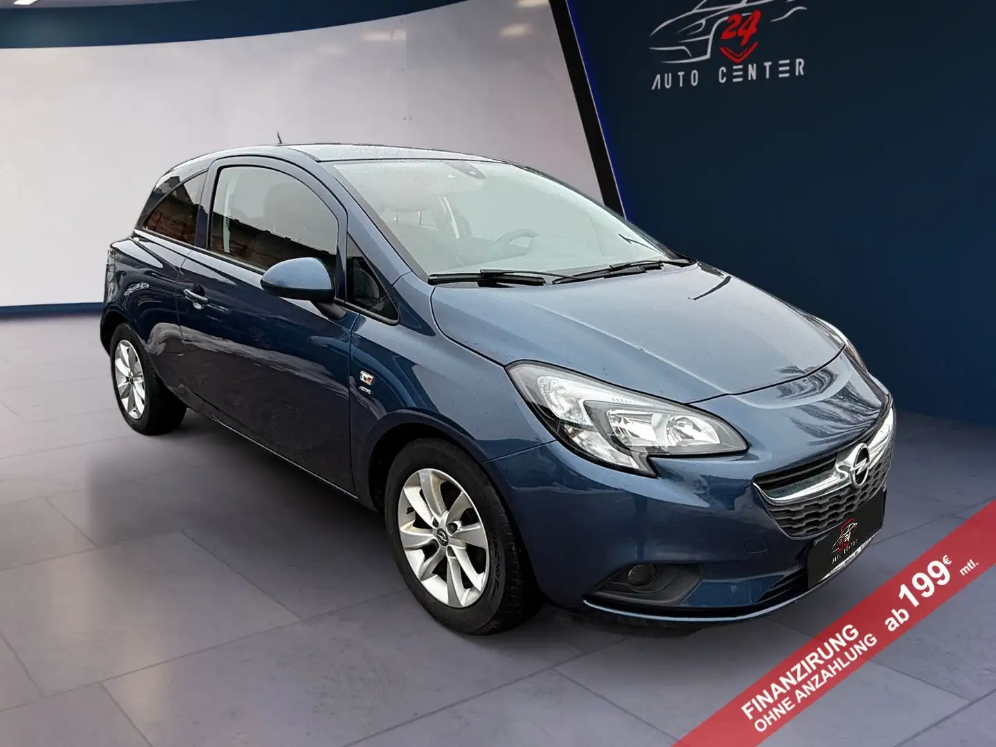 Opel Corsa E Active Automatik/PDC/Sitzhz./Lenkradhz. Bleu - 1