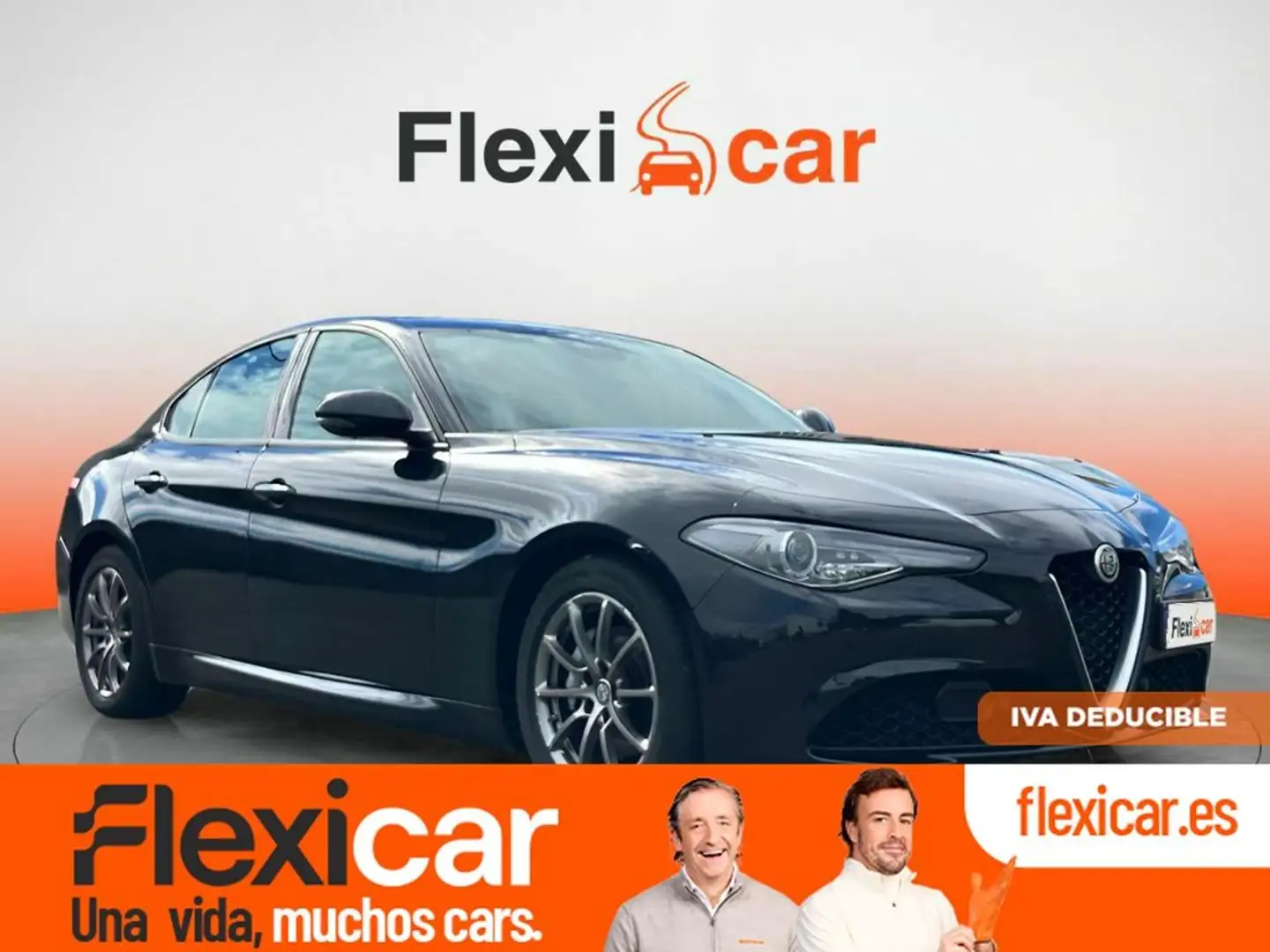 Alfa Romeo Giulia 2.2 D 160 Atx Rwd Super AUTO 4d Negro - 1