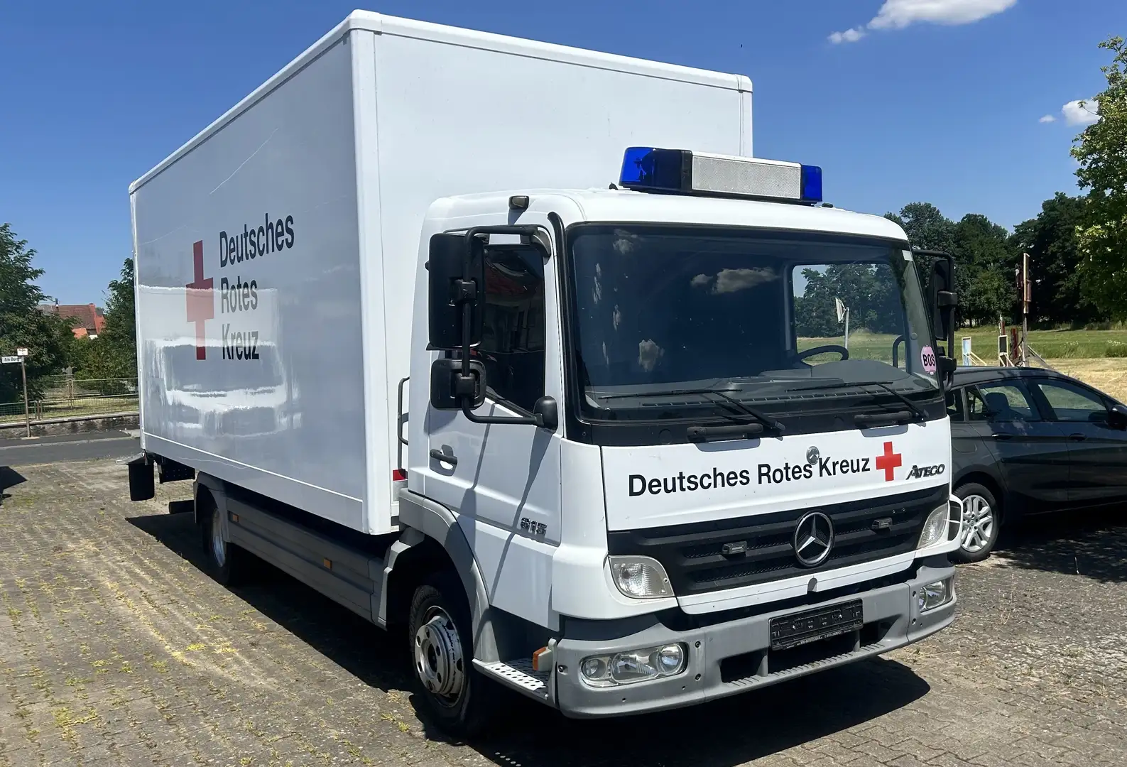 Mercedes-Benz Atego 2 Typ 815 Koffer mit LBW. Guter Zustand. Wit - 2