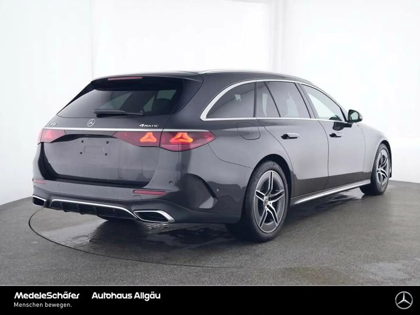 Mercedes-Benz E 450 E 450 T 4M AMG Massage AHK NAPPA Sitzklima NP102 Gris - 2