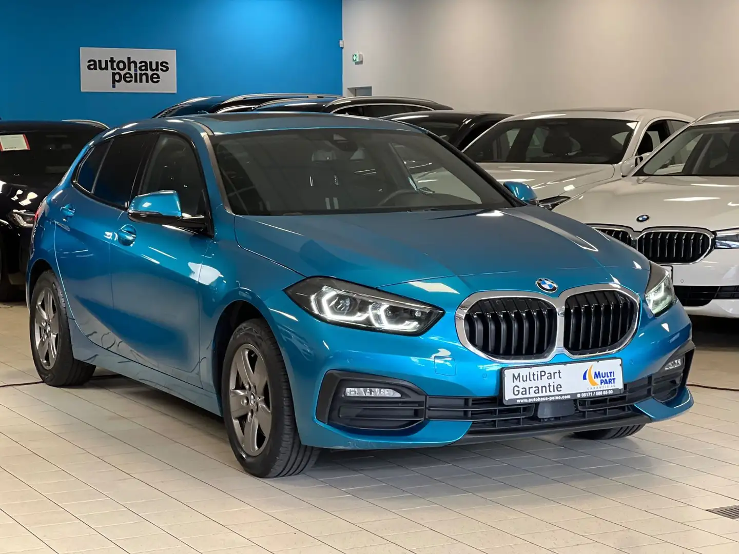 BMW 116 d/LCPProf/LED/Panor/SportStz/P&DrivAs/KomfoZg Blau - 1