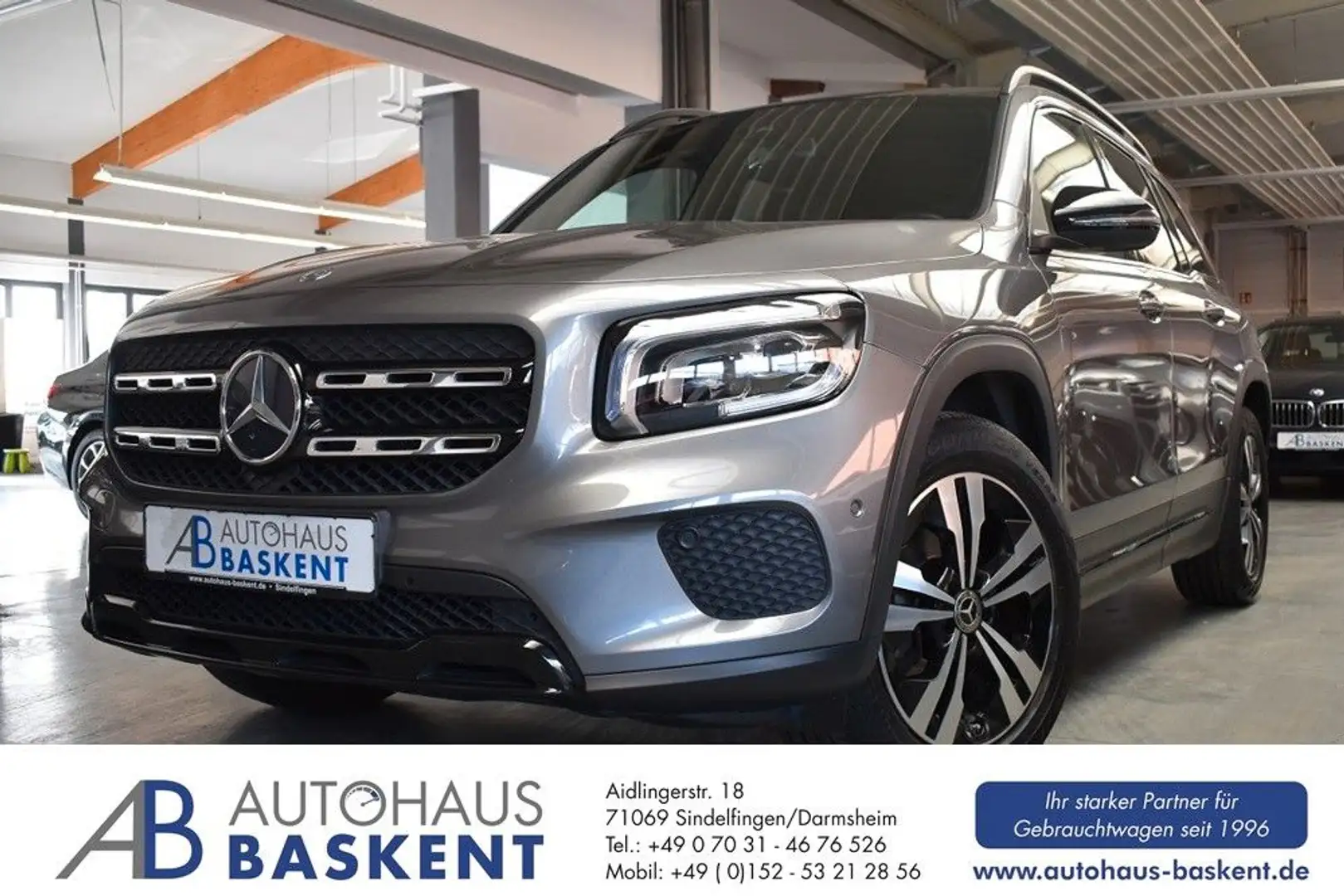 Mercedes-Benz GLB 200 *PANO*AMBIENTE*AHK*NIGHT-PAKET*LED*KAMERA Серый - 1