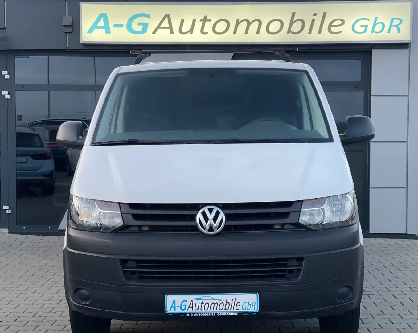 Volkswagen T5 Transporter Kasten-Kombi 3-Sitzer Weiß - 2