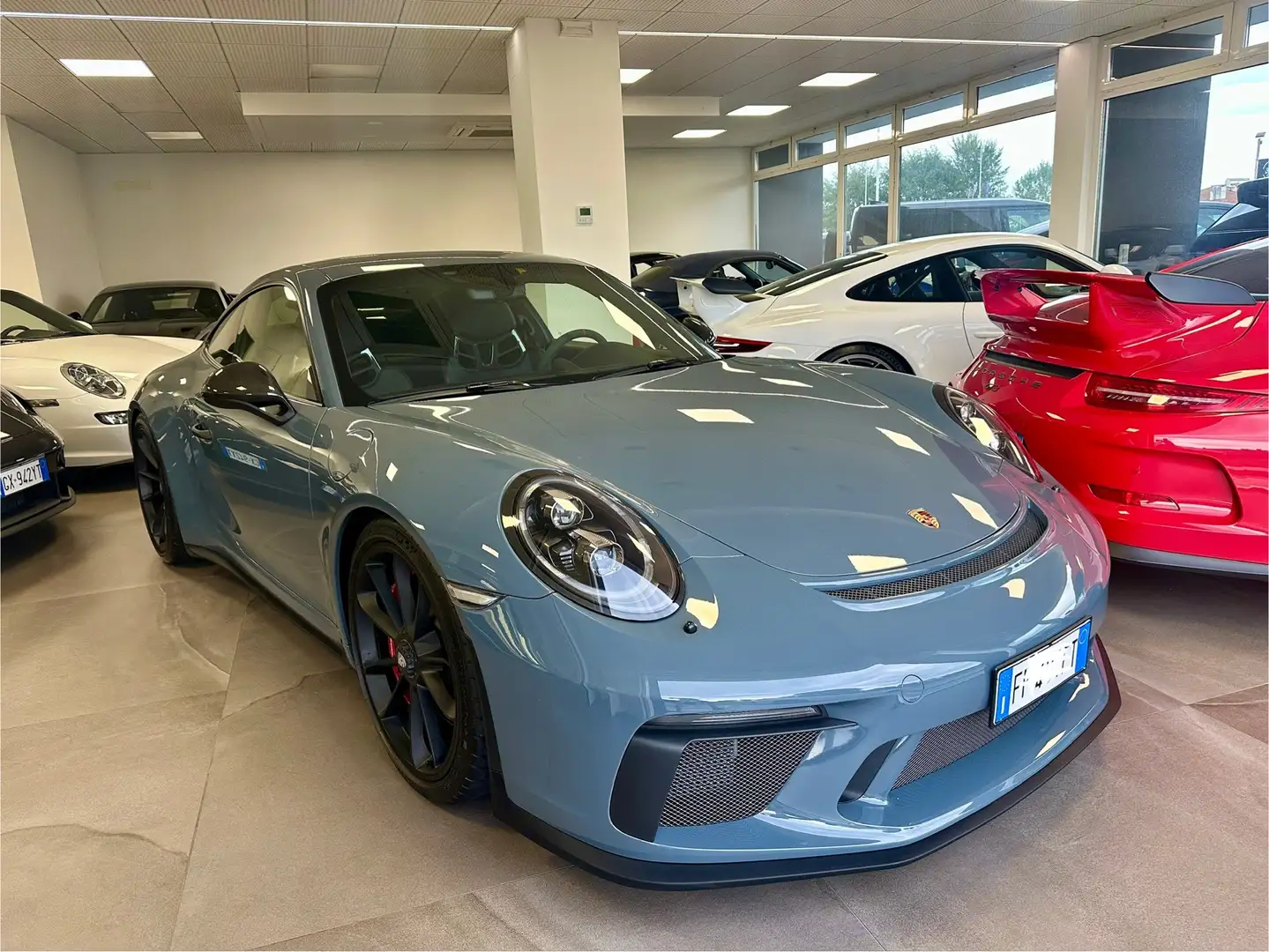 Porsche 991 911 Coupe 4.0 GT3 TOURING MANUALE PPF CHECK 111 Blu/Azzurro - 1