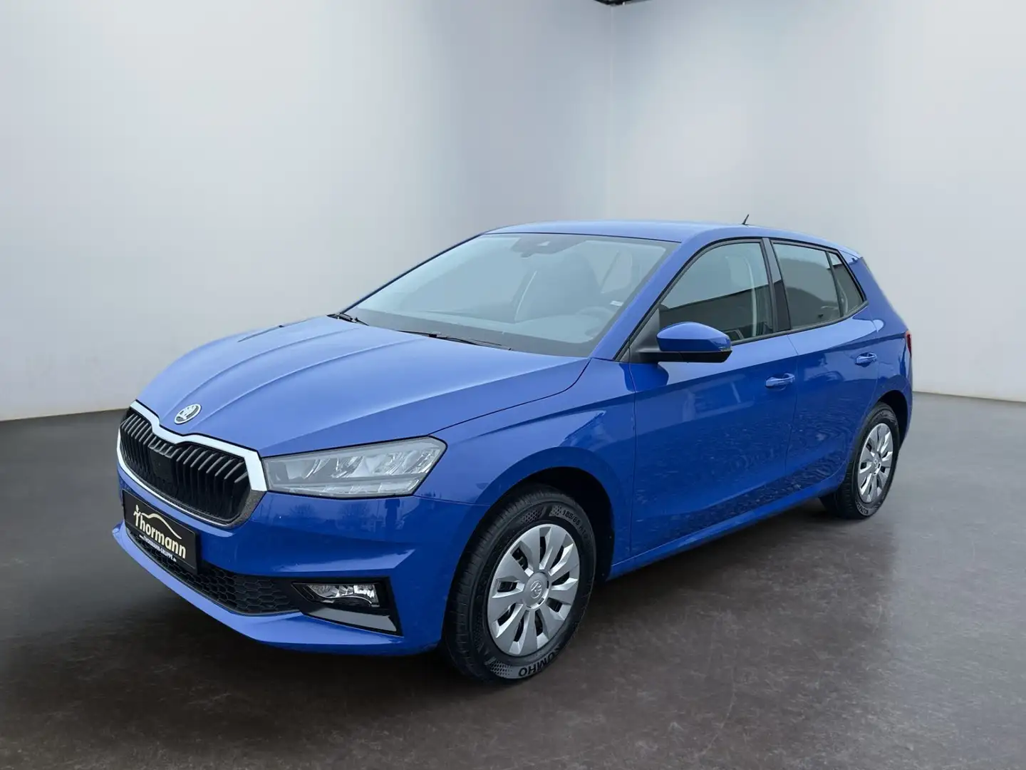 Skoda Fabia 1.0 MPI Sitzheiz,Spurhalteassist,Parksensor Blauw - 2