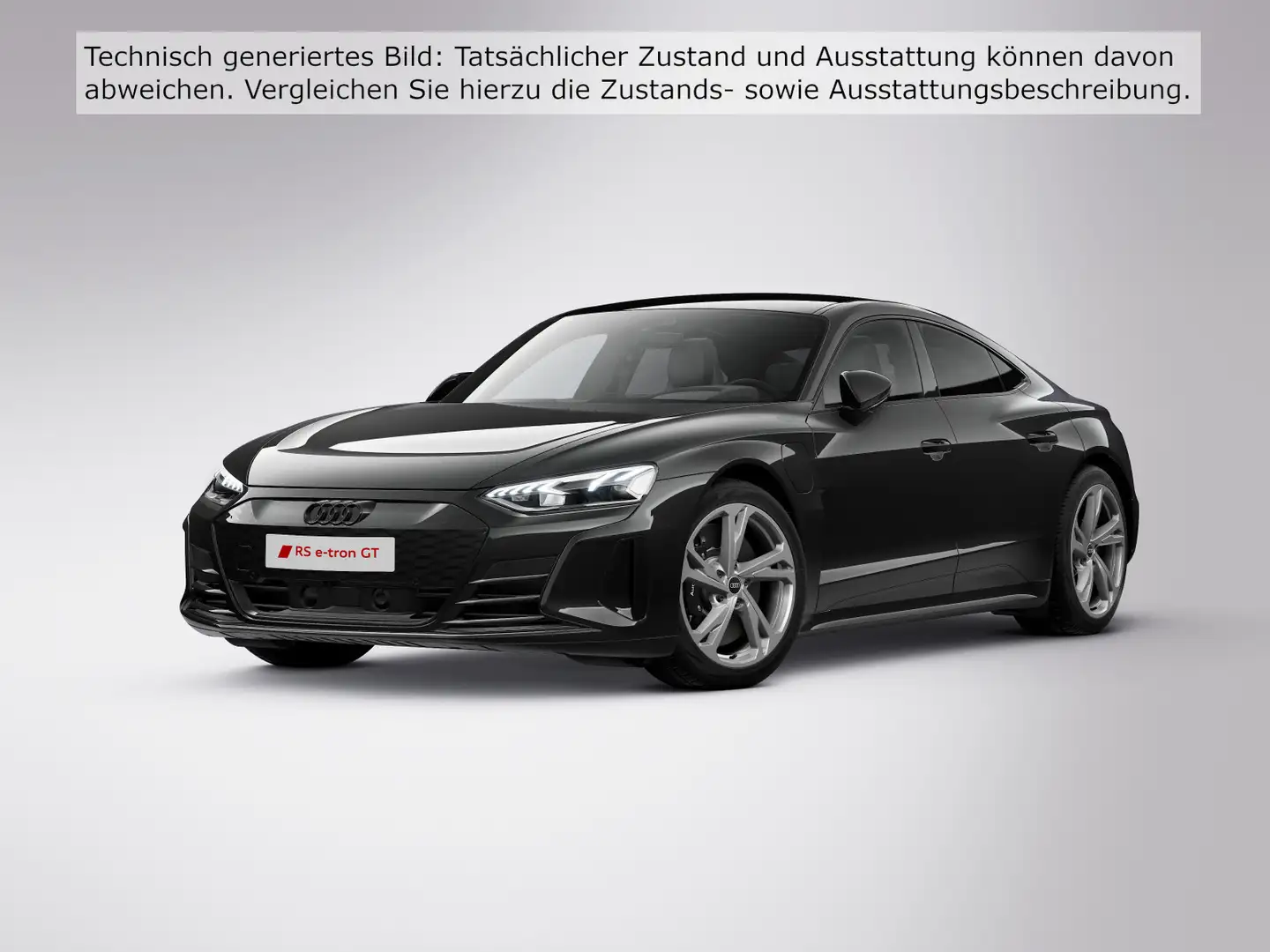 Audi RS e-tron GT 440 kW MATRIX PDC RFK NAVI PANO B&O Schwarz - 1